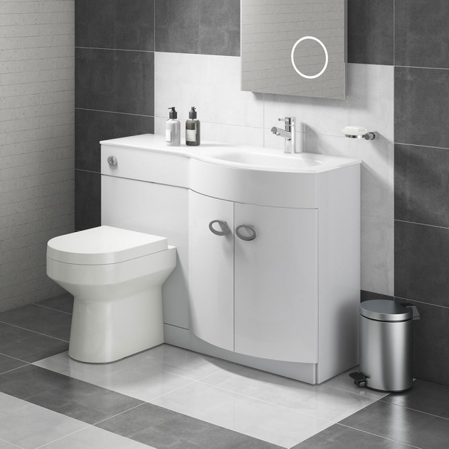 Luxury Toilet and Basin Combination Unit - Modern | UK | Drench