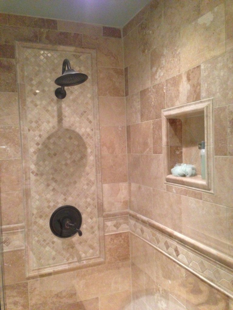 supreme shower tile design beige brick stone wall tile square throughout  tiled shower designs Tiled Shower Designs