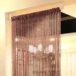 String Door Curtain Beads Room Divider Crystal Tassel Fringe Beaded Window  Pane