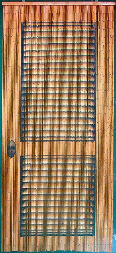 Louver Door Beaded Curtain 125 Strands (+hanging hardware)