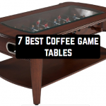 A stylish, interesting coffee table perfectly complements the interior of  the living room. And if such a table is supplemented by some built-in board  game,
