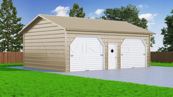 22x31 Two Car Side Entry Garage