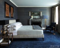 masculine bedroom, blues and grays | 18-masculine-bedroom-dpages-blog