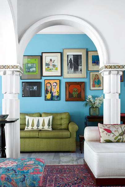 Blue Living Room Ideas | Blue paint ideas for living rooms | House