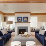 Navy Blue Living Room Ideas & Photos | Houzz