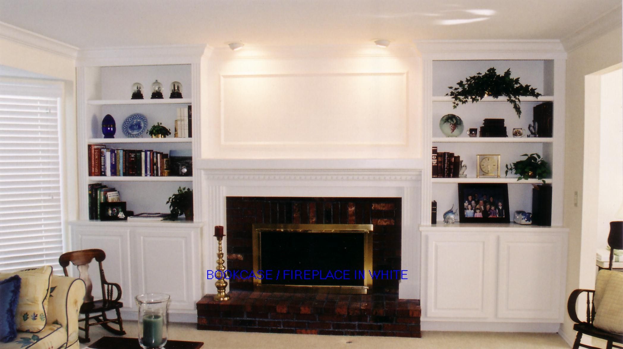 built in bookcases around fireplace | To see full screen size pictures just  select it.