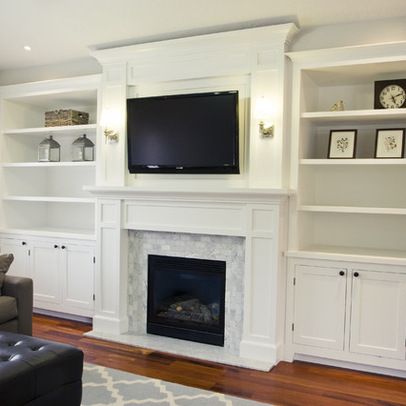 Things to know about bookcases around
  fireplace design