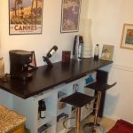 Breakfast Bar with lot of storage space | Kitchen, Dining room and