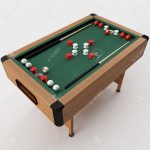 3d rendering of a Bumper Pool Table Stock Photo - 6454961
