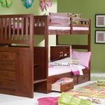 Traveller Location: Stair Step Bunk Bed with 3-Drawer Bunk Pedestal: Kitchen &  Dining