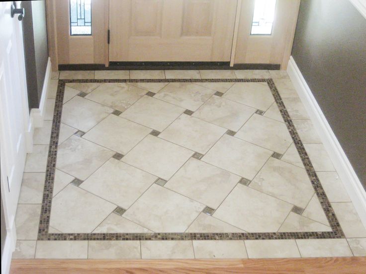 Create a new look in the room with  ceramic tile floor designs