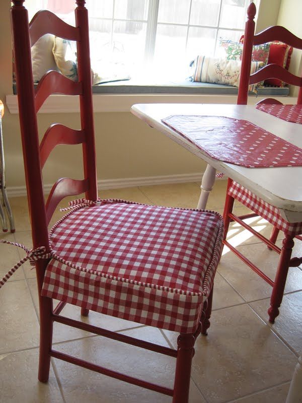 Brookhollow Lane: Kitchen Chair Covers