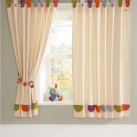Colourful tab top Curtains for kids bedroom and nursery