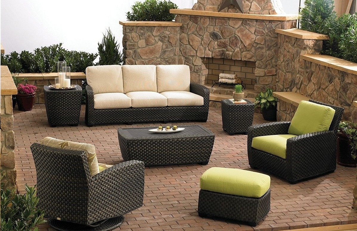 Porch Furniture Clearance Patio Furniture Sets Black Wicker Patio within  Wicker Patio Furniture Clearance 4787