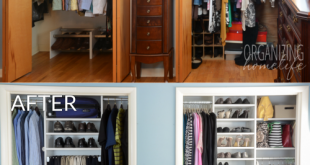 Master Bedroom Closet Makeover Before and After