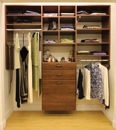 Create a custom closet design that work for your style and space. Organize  and declutter your storage space with custom closets, storage and cabinetry.