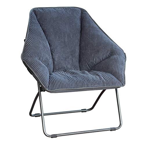 Gray Hexagon Folding Dish Chair