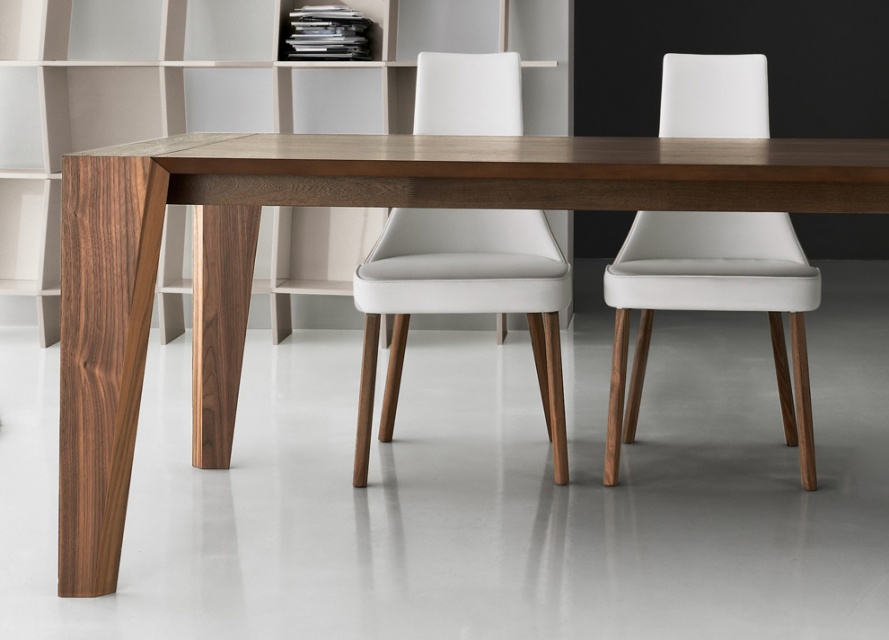 Contemporary dining tables extendable for
  modern homes