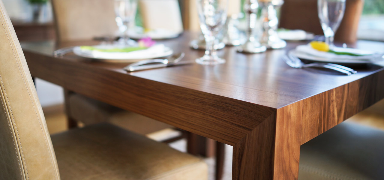 bespoke contemporary dining table, extendable dining tables & fixed tables