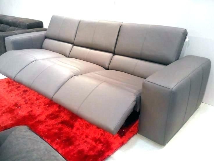 grey leather reclining sofa top sectional modern in furniture of bonde .