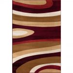 This review is from:Abstract Contemporary Modern Burgundy 5 ft. x 7 ft.  Indoor Area Rug