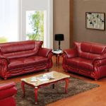 Sofa: glamorous red leather loveseat Red Loveseat, Red Leather Sofa Set, Red  Leather Sectional Sofa ~ Traveller Location