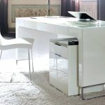 Modern White Corner Desk Interior Architecture Gorgeous White