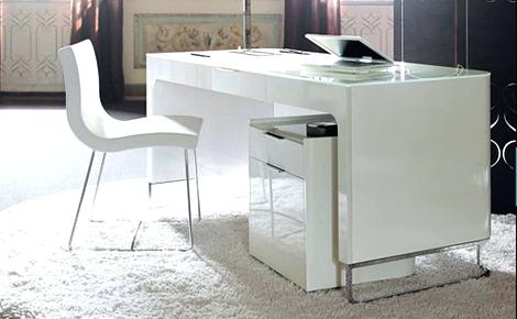 Modern White Corner Desk Interior Architecture Gorgeous White