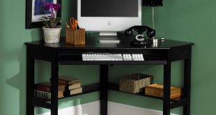 Corner Computer Desk - Black