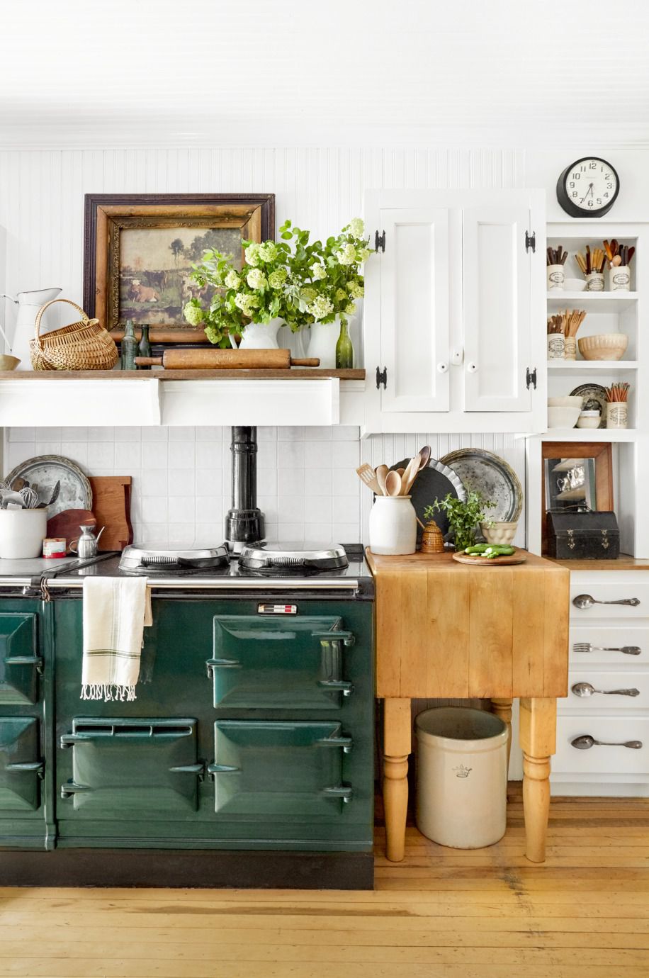 calm country kitchen ideas