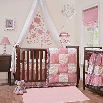 Traveller Location : Bella 6 Piece Baby Crib Bedding Set by The Peanut Shell : Baby