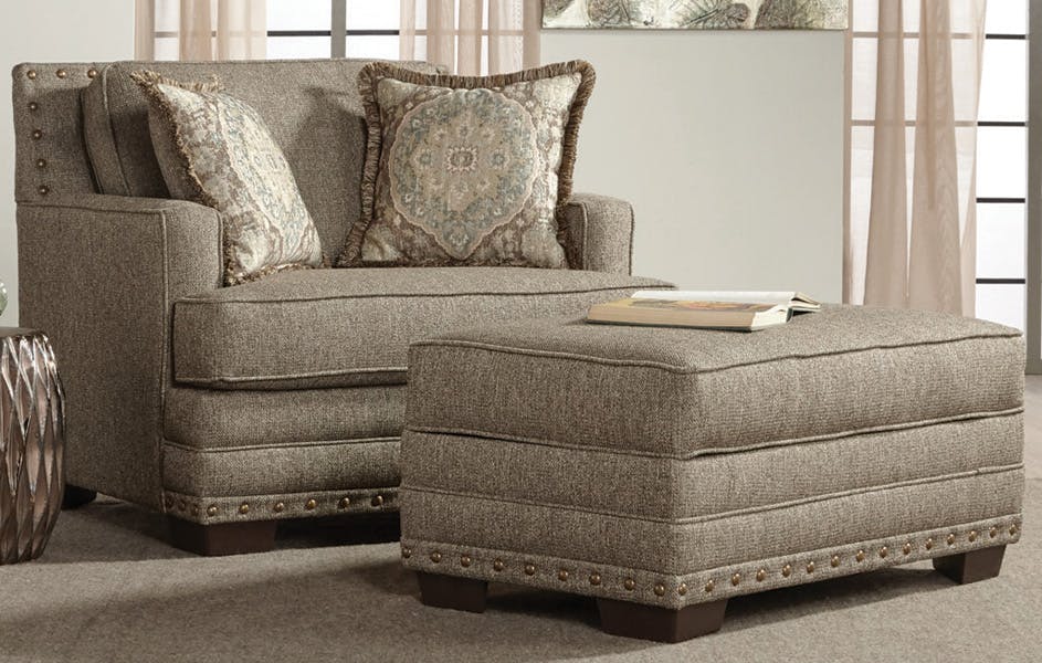 Hughes Furniture Living Room Cuddle Chair 10100CC at Carol House Furniture