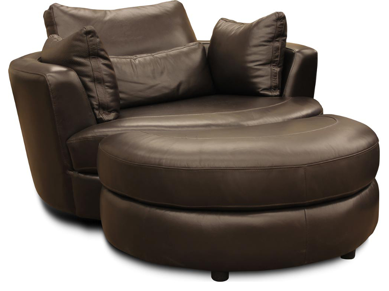 Cuddle Sofa Land reclining office chair with ottoman