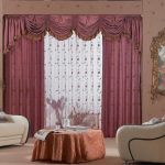 Curtain Ideas For Living Room Windows Violet Colors