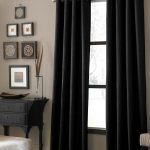 black-textured-curtains