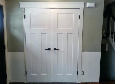 Custom Bifold Closet Doors Custom Closet Doors On Small Home Decor