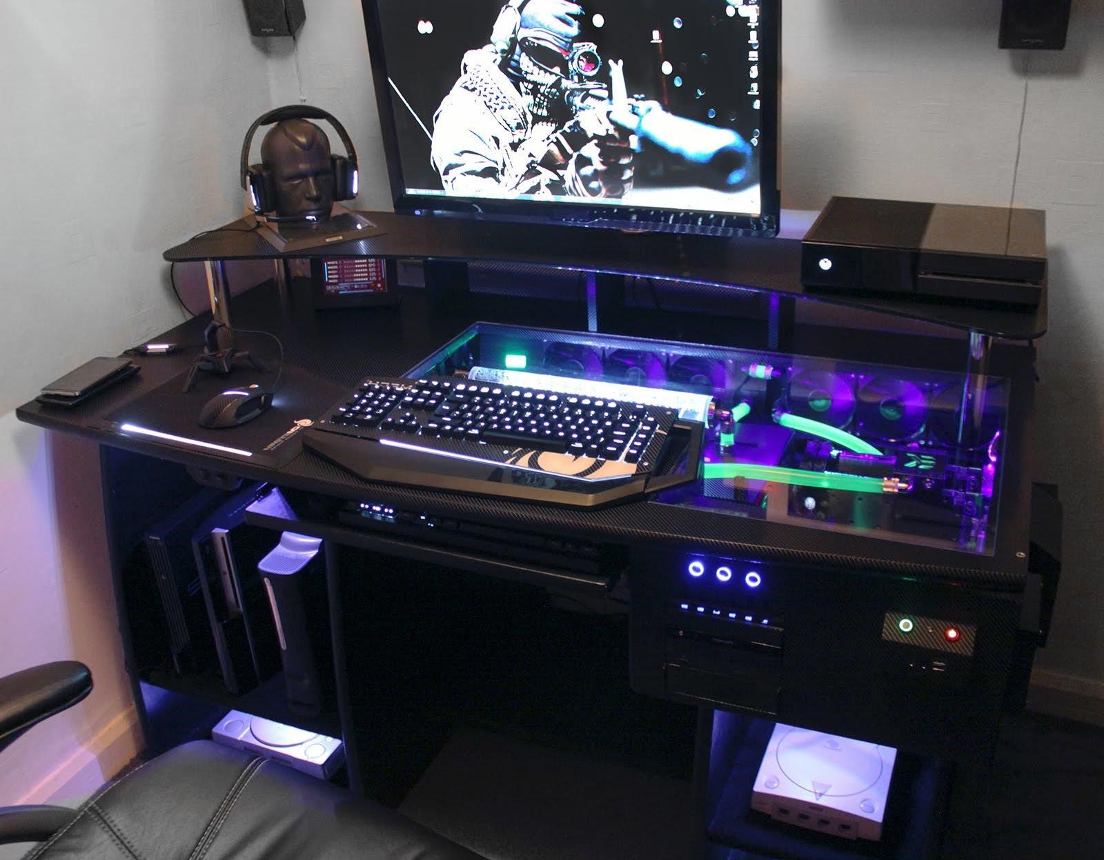Custom gaming computer desk – all about
  gaming