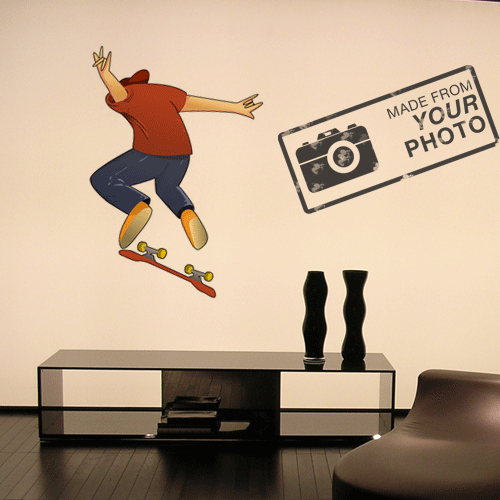 Custom vinyl wall decals for your space
