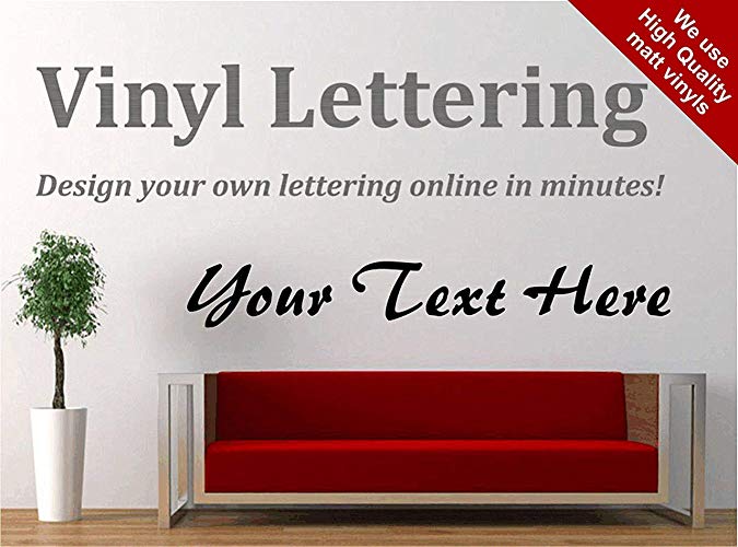 Create Your Own Wall Vinyl Decal Letters | Custom Wall Decals Quotes, Personalized  Vinyl Letters, Custom Wall Sayings, Vinyl Lettering, Personalized Decal