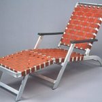 SS United States ocean liner deck lounge chair, 1952, Troy Sunshade Company  | Brooklyn Museum