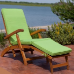 Electric Boat Meets Lounge Chair On Chilli Island With Ottoman Throughout  Deck Remodel 5
