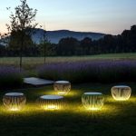 Enjoy the garden with decorative garden lights at night | Interior