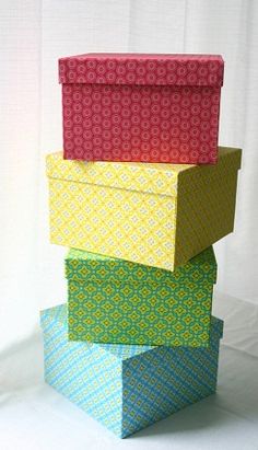 Decorative Storage Boxes with Lids