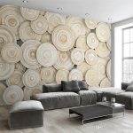 Large Custom Mural Wallpaper Modern Design 3D Wood Texture Living Room TV  Background Wall Decorative Art Wallpaper Wall Covering Mural Wallpaper  Landscape