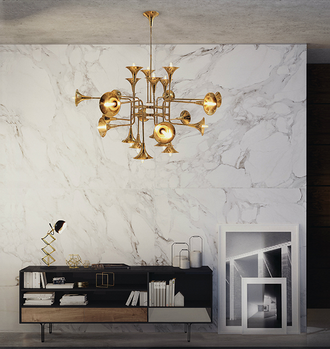 Modern home lighting: Portuguese brand DelightFULL illuminates with the  Botti chandelier