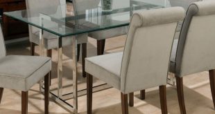 Round Glass Dining Table With Chairs Dining Room Chairs For Glass Table  Round Glass Dinette Sets