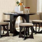 Dining Table And Chairs For Small Rooms Compact Dining Table With Chairs  Small Black Dining Table And Chairs