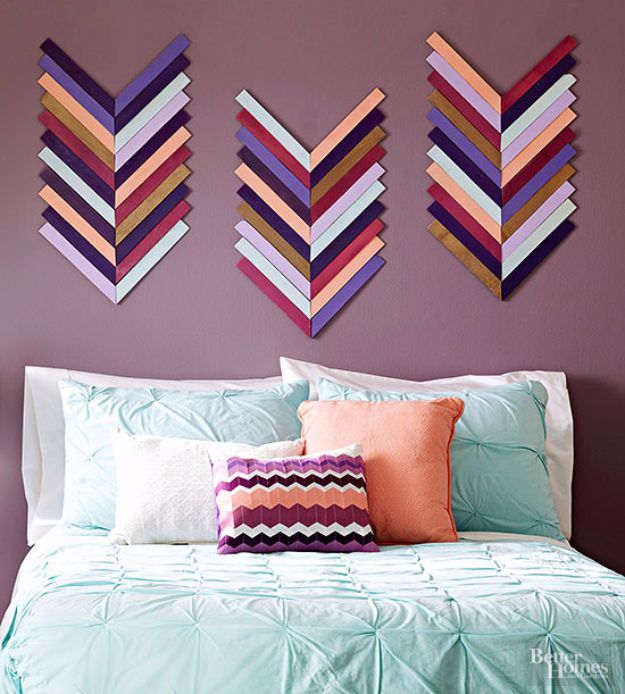 DIY Wall Art Ideas and Do It Yourself Wall Decor for Living Room, Bedroom,