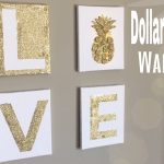 Dollar Tree Wall Art DIY | DIY Bedroom wall decor| DIY office wall decor
