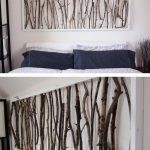 Simple Framed Twig Homemade Wall Art